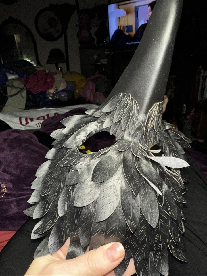 Adult Crow Masquerade Costume Mask - Hyde and EEK Boutique153 - Image 4 of 4