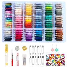 660Pcs Friendship Bracelet String Kit with Storage Box, Small, Multicolor