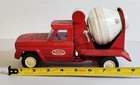 C-202 VINTAGE 1960'S TONKA RED/WHITE MINI CEMENT MIXER TOY TRUCK #77!