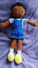 Ragtales Cory Black Boy Ethnic Soft Toy Doll Comforter Plush