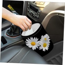 Portable Reusable Waterproof Car Trash Bin, Multipurpose Vehicle Daisy