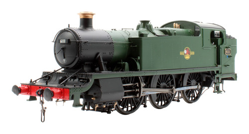 Locomotora de vapor Heljan 'O Gauge' BR Green Late Crest 2-6-2T Large Prairie 6111 | Condition: Used