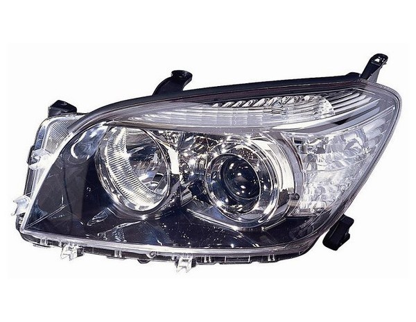 Scheinwerfer Rechts Toyota RAV 4 2005-2009 Schwarz-image