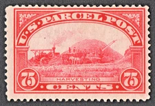 US Sc# Q11 *MINT OG H* { 75c HARVESTING } NICE US PARCEL POST OF 1913 CV$ 85.00