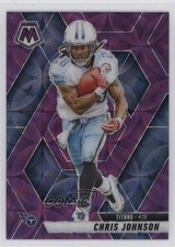 2025 Panini Mosaic Purple Scope Prizm Chris Johnson #224 2l4