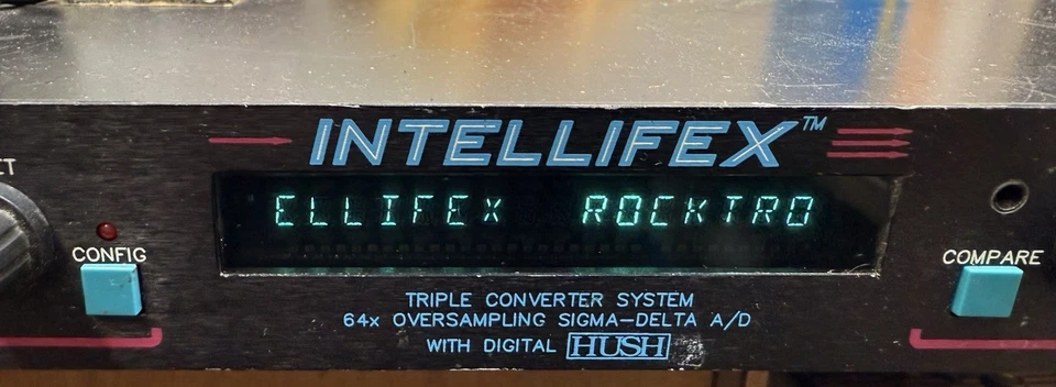 Vintage Rocktron Intellifex Blackface Multi Effects Rack-Mount - *Read Descript. - Image 2 of 4