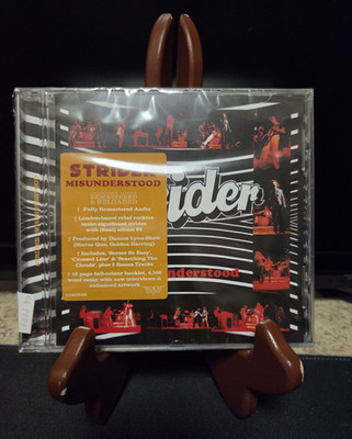 Strider Misunderstood Collector's Edition Remastered CD 2024 Rock Candy CANDY482