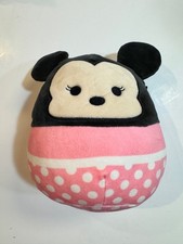 Walt Disney Minnie Mouse Squishmallows 10" Plush Stuffed Toy no bow