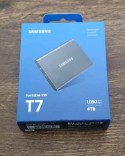 Samsung - T7 - Portable SSD - 1050 MB/s - 4TB - Free Ship