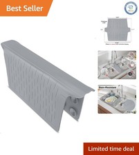 Elegant Silicone Kitchen Sink Mat - Non-Staining, Odor-Free, 12.83'' x 11.1''