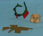 vintage G.I. GI JOE gijoe SPIRIT WAIST body part +WEAPONS lot belt gun FREE SHIP