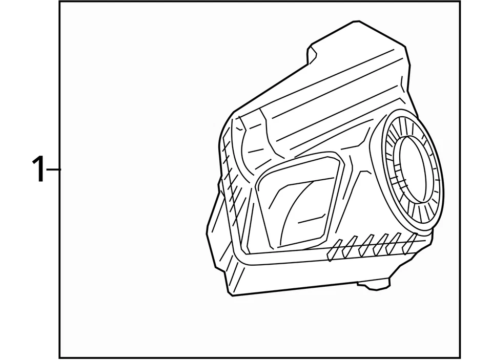 Air Cleaner 2.0L Engine ID Caeb Fits 12-16 AUDI A6 2580305 — 第 4/4 张图片