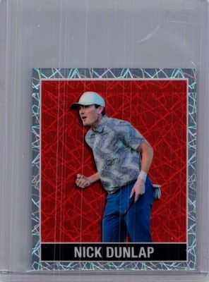 Nick Dunlap 2025 Leaf National NSCC 1/1 Pre Production Proof