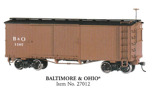 NEU Bachmann Spectrum 27012 "0" 0n30 Box Car - Baltimore & Ohio | Condition: New