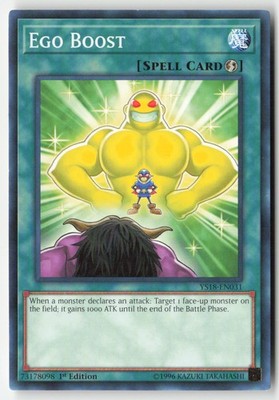 Yugioh - Ego Boost YS18-EN031 1st Edition - Starter Deck: Codebreaker