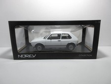 1/18 Norev Volkswagen Golf Mk1 (VW Golf GTI) Model Car White Diecast 15+
