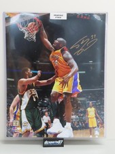 Shaquille O'Neal Signed Auto Autograph 16x20 Lakers Photo Leaf Authentics COA