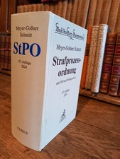 Meyer-Goßner/Schmitt, StPO Kommentar, 67.Auf...