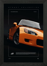 Honda S2000 Hardtop 1999 Framed Wall Art Poster Canvas Print Picture