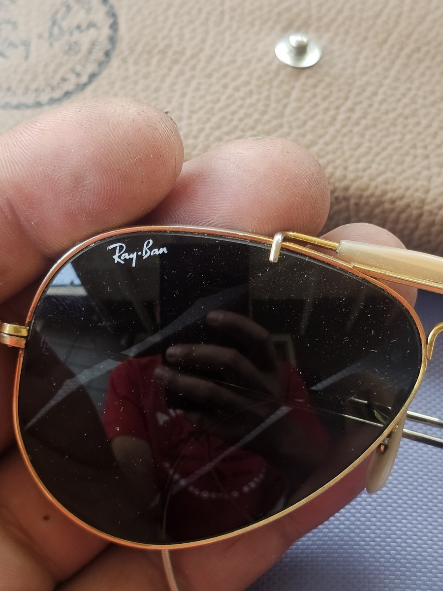 Vintage Sunglasses Ray Ban 58□14 Aviator Style Sunglasses With