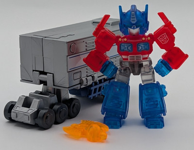 Transformers Blokees Defender 5 Brilliant Optimus Prime w/ Trailer Mode 2-Pack