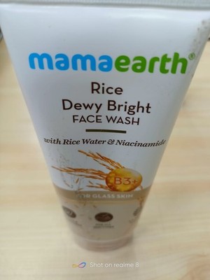 Mamaearth Rice Dewy Bright Face Wash 100 ml f/s
