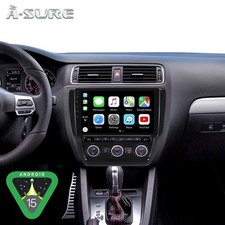 9" 2+64G Android 15 Autoradio Apple Carplay GPS Navi Für VW Jetta IV 2011-2018