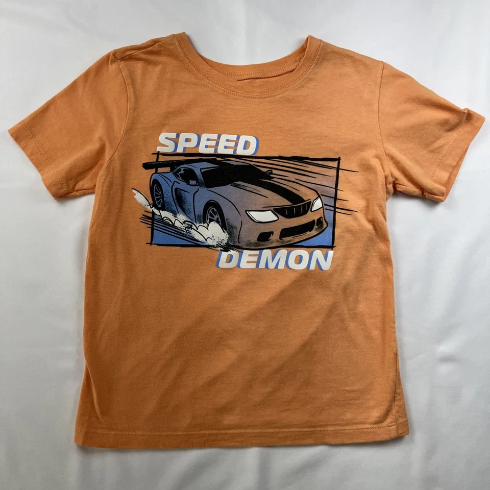 Camisetas Carters OshKosh Manga Corta Coches Dinosaurio Espacio Niños Talla 6 - Lote de 3 Foto 2 de 4