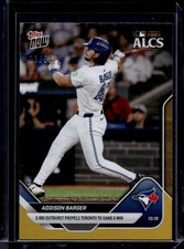 2025 Topps Now #885 Addison Barger Gold Foil #d 3/50