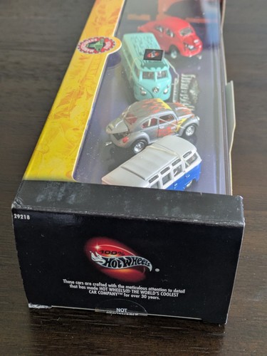 Vintage 100% Hot Wheels Hot & Classic Bugs & Buses 29218 NEW - Picture 4 of 7