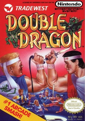 Double Dragon Poster Druck Gaming Bild Kunst A1-A3 Retro Videospiel Nintendo
