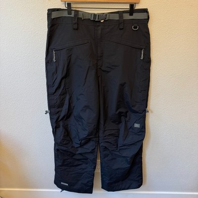 Helly Hansen HellyTech Cargo Performance Snow Pants Mens XL Black Insulated Vent