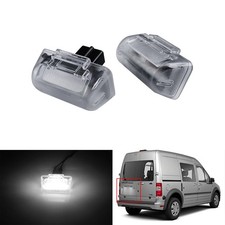 1 Paar Xenon Weiss LED Led Kennzeichenleuchte für Ford Transit Connect/Courier