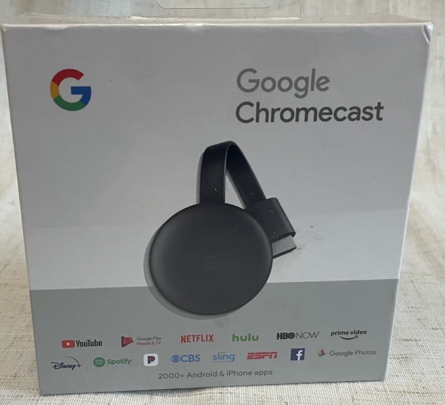 美品　Google Chromecast 楽天市場】クロームキャスト youtube テレビ 接続 Chromecast