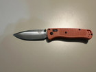 Benchmade 535TN-10 Bugout Pocket Knife - S30V Blade - Rust Orange Grivory Handle — photo 2