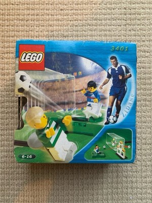 LEGO Sports: Shoot 'n' Score (3401) Zidane Adidas New Rare retired