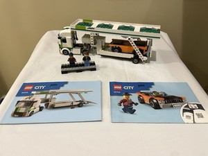 Lego 60305: City: Car Transporter - complete build with figs!