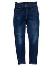 Lucky Brand Bella Blue Dark Wash High-Rise Skinny Denim Jeans Women's Size 2/26