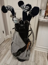 Vtg Mac Daddy Titleist Golf Bag Blackgray Faux Leather Dont Mistake Me For An
