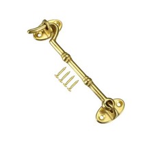 Antique Brass Cabin Hook Latch Catch Eye Garden Shed Garage Gate Door Lock UK