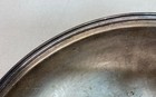 Vintage Silver Plate Round Serving Tray 18 Inch Platter Triple Rim Design — photo 5