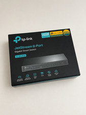 TP-Link TL-SG2008 8-Port Gigabit Smart Switch, L2/L3/L4 QoS, Fanless Design