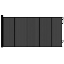 55" Retractable Baby Gates, 34" Tall Mesh Baby Gate with 4 Reinforced Rods, Prev