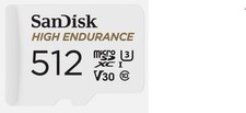 SanDisk 512GB High Endurance microSDXC Memory Card - SDSQQNR-512G-GN6IA