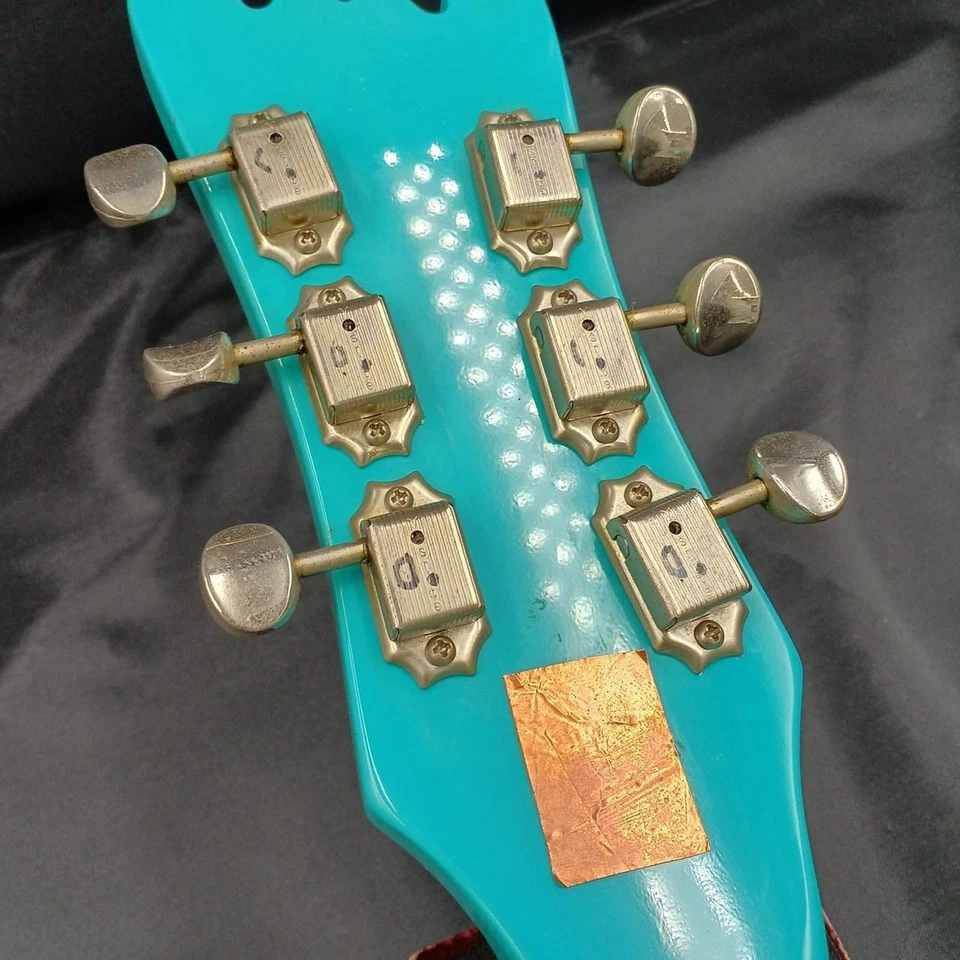 MOSRITE SUPER CUSTOM 64 AZUL MARINO Usado Cuerpo de tilo Diapasón de palisandro Foto 3 de 4