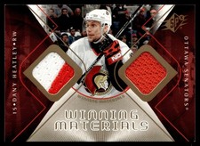 2007-08 SPx Winning Materials Dany Heatley Ottawa Senators #WM-DH