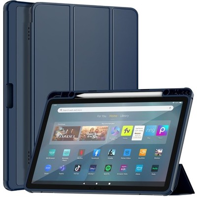 Fire Max 11 Tablet case (13th Gen, 2023), Soft TPU Back with Dual Angle Light...