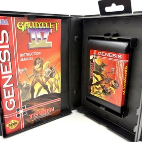 Sega Gauntlet IV (Sega Genesis, 1993) CIB Complete