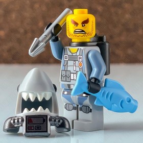 🌈 LEGO Shark Army Great White njo0361 Minifigure Ninjago 70613