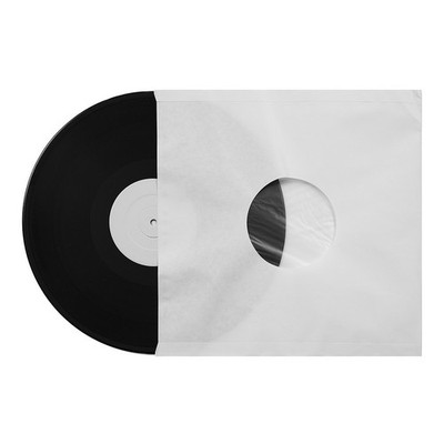 50x 12'' Record Inner Sleeves - Innenhüllen (antistatisch / weiß 90 g/m²) White